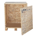 Shipping wooden pallet-box for GM 3000 Mount