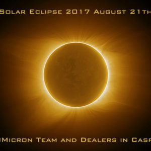 Eclipse solaire 2017 et fermeture pour vacances